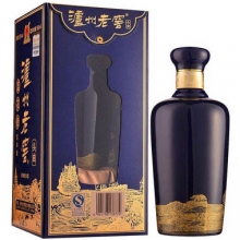 瀘州老窖藍(lán)花瓷頭曲柔和版 500ml