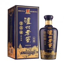 瀘州老窖藍(lán)花瓷頭曲柔和版 500ml