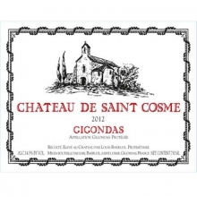 圣戈斯酒莊吉恭達(dá)斯干紅葡萄酒 Chateau de Saint Cosme Gigondas 750ml