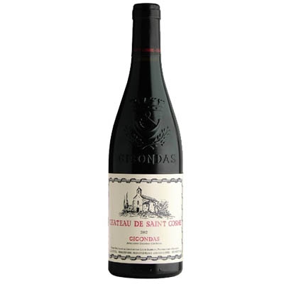 圣戈斯酒莊吉恭達(dá)斯干紅葡萄酒 Chateau de Saint Cosme Gigondas 750ml