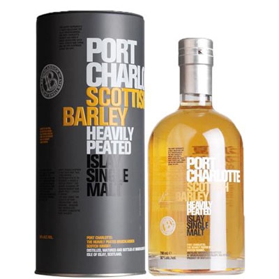 布赫拉迪波夏蘇格蘭大麥單一麥芽蘇格蘭威士忌 Bruichladdich Port Charlotte Scottish Barley Heavily Peated Single Malt Scotch Whisky 700ml