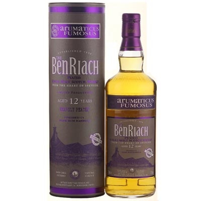 本利亞克12年朗姆桶單一麥芽蘇格蘭威士忌 Benriach Aged 12 Years Dark Rum Wood Single Malt Scotch Whisky 700ml