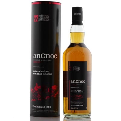 安努克22年單一麥芽蘇格蘭威士忌 AnCnoc 22 Years Old Highland Single Malt Scotch Whisky 700ml