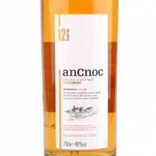 安努克12年單一麥芽蘇格蘭威士忌 AnCnoc 12 Years Old Highland Single Malt Scotch Whisky 700ml