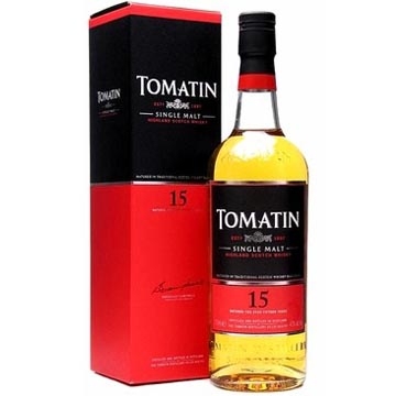 湯瑪丁15年單一麥芽蘇格蘭威士忌 Tomatin 15YO Highland Single Malt Scotch Whisky 700ml