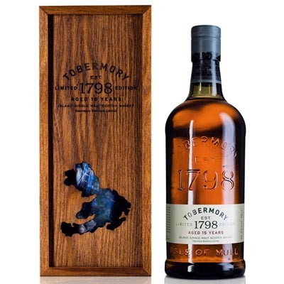 托本莫瑞15年單一麥芽蘇格蘭威士忌 Tobermory Aged 15 Years Single Malt Scotch Whisky 700ml