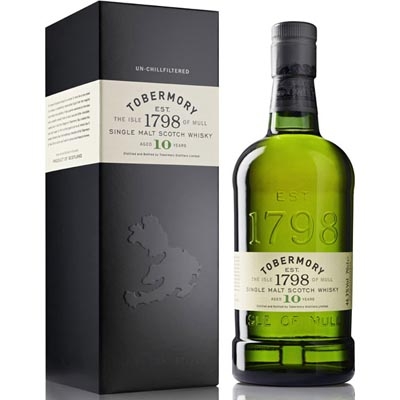 托本莫瑞10年單一麥芽蘇格蘭威士忌 Tobermory Aged 10 Years Single Malt Scotch Whisky 700ml