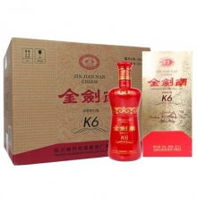 劍南春酒金劍南K6 500ml