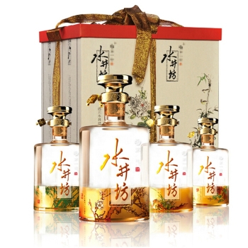 水井坊酒梅蘭竹菊禮盒裝 600ml*4
