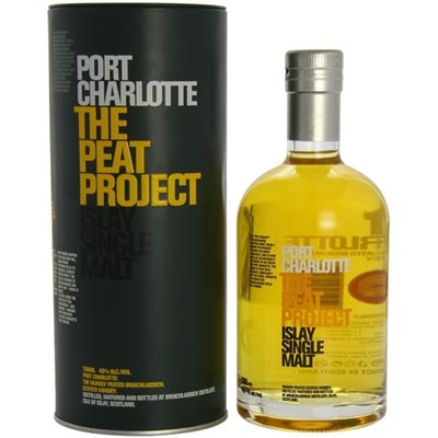 布赫拉迪夏洛蒂港泥煤工程單一麥芽蘇格蘭威士忌 Bruichladdich Port Charlotte The Peat Project Single Malt Scotch Whisky 700ml