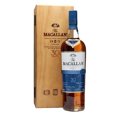 麥卡倫30年黃金三桶單一麥芽蘇格蘭威士忌 Macallan 30YO Fine Oak Triple Cask Matured Highland Single Malt Scotch Whisky 700ml