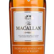 麥卡倫1824美麗桶系列琥珀色單一麥芽蘇格蘭威士忌 Macallan 1824 Amber Highland Single Malt Scotch Whisky 700ml