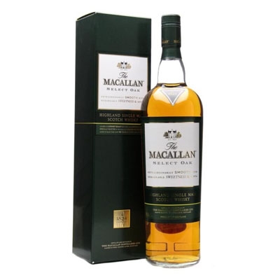 麥卡倫1824系列綠標(biāo)卓越木桶單一麥芽蘇格蘭威士忌 Macallan Select Oak Highland Single Malt Scotch Whisky 1000ml