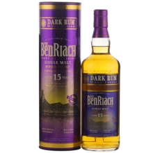 本利亞克15年朗姆桶單一麥芽蘇格蘭威士忌 BenRiach Aged 15 Years Dark Rum Wood Single Malt Scotch Whisky 700ml