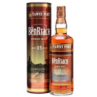 本利亞克15年茶色波特桶單一麥芽蘇格蘭威士忌 BenRiach Aged 15 Years Tawny Port Wood Single Malt Scotch Whisky 700ml