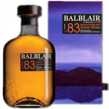 巴布萊爾1983年第一版單一麥芽蘇格蘭威士忌 Balblair Vintage 1983 1st Release Highland Single Malt Scotch Whisky 700ml