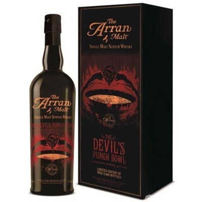 艾倫魔鬼之碗第一章節(jié)單一麥芽蘇格蘭威士忌 Arran Devil's Punch Bowl Chapter I Single Malt Scotch Whisky 700ml