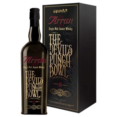 艾倫魔鬼之碗第三章節(jié)單一麥芽蘇格蘭威士忌 Arran Devil's Punch Bowl Chapter III Single Malt Scotch Whisky 700ml