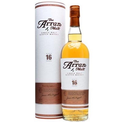 艾倫16年單一麥芽蘇格蘭威士忌 Arran Aged 16 Years Single Malt Scotch Whisky 700ml