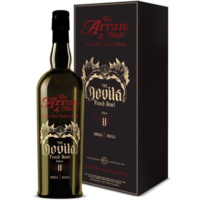 艾倫魔鬼之碗第二章節(jié)單一麥芽蘇格蘭威士忌 Arran Devil's Punch Bowl Chapter II Single Malt Scotch Whisky 700ml