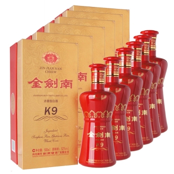 劍南春酒金劍南K9 500ml
