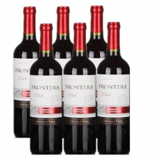 干露酒莊遠(yuǎn)山赤霞珠干紅葡萄酒 Concha y Toro Frontera Cabernet Sauvignon 750ml（木塞旋塞隨機(jī)發(fā)）