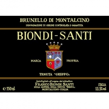 碧安帝山迪酒莊布魯奈羅干紅葡萄酒 Biondi Santi Tenuta Greppo Annata Brunello di Montalcino DOCG 750ml