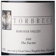 托布雷酒莊管家西拉干紅葡萄酒 Torbreck The Factor Shiraz 750ml
