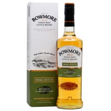 波摩小批量波本桶單一麥芽蘇格蘭威士忌 Bowmore Small Batch Bourbon Cask Matured Single Malt Scotch Whisky 700ml