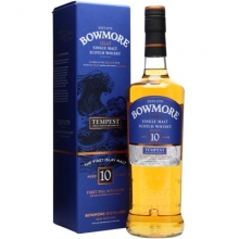 波摩風(fēng)暴10年單一麥芽蘇格蘭威士忌 Bowmore Tempest Dorus Mor 10 Year Old Single Malt Scotch Whisky 700ml