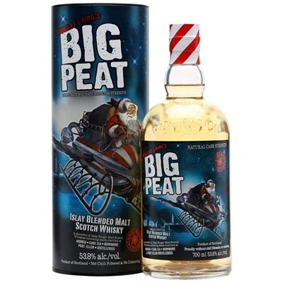 大鼻子2015年圣誕節(jié)限量版艾雷島混合麥芽蘇格蘭威士忌 Big Peat Small Batch Christmas Edition 2015 Cask Strength Blended Malt Scotch Whisky 700ml