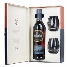 格蘭菲迪15年酒廠限定版單一麥芽蘇格蘭威士忌禮盒 Glenfiddich 15 Years Old Distillery Edition Single Malt Scotch Whisky 700ml