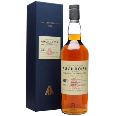 奧赫魯斯克30年2012年特別版單一麥芽蘇格蘭威士忌 Auchroisk Aged 30 Years 2012 Special Release Single Malt Scotch Whisky 700ml