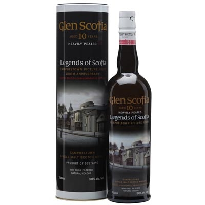 格蘭帝10年重泥煤?jiǎn)我畸溠刻K格蘭威士忌 Glen Scotia Aged 10 Years Heavily Peated Campbeltown Single Malt Scotch Whisky 700ml