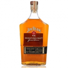 占邊12年簽名版小批量波本威士忌 Jim Beam Signature Craft 12 Year Old Small Batch Bourbon Whiskey 700ml