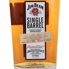占邊單桶波本威士忌 Jim Beam Single Barrel Kentucky Straight Bourbon Whiskey 750ml