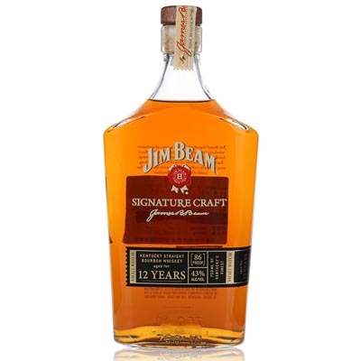 占邊12年簽名版小批量波本威士忌 Jim Beam Signature Craft 12 Year Old Small Batch Bourbon Whiskey 700ml
