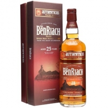 本利亞克25年泥煤麥芽單一麥芽蘇格蘭威士忌 BenRiach Authenticus Peated 25 Year Old Single Malt Scotch Whisky 700ml