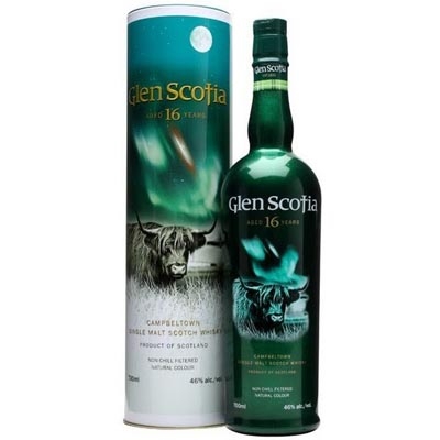 格蘭帝16年單一麥芽蘇格蘭威士忌 Glen Scotia Aged 16 Years Campbeltown Single Malt Scotch Whisky 700ml