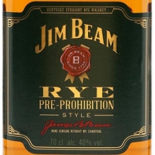 占邊黑麥威士忌 Jim Beam Rye Pre-Prohibition Style Kentucky Straight Rye Whiskey 750ml