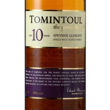 托明多爾10年單一麥芽蘇格蘭威士忌 Tomintoul Aged 10 Years Speyside Glenlivet Single Malt Scotch Whisky 700ml