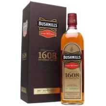 布什米爾1608百年紀(jì)念調(diào)和愛爾蘭威士忌 Bushmills 1608 400th Anniversary Blended Irish Whiskey 700ml