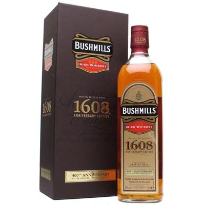布什米爾1608百年紀(jì)念調(diào)和愛爾蘭威士忌 Bushmills 1608 400th Anniversary Blended Irish Whiskey 700ml