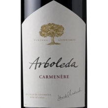 珍木莊園（阿波雷達(dá)）卡曼尼干紅葡萄酒 Arboleda Carmenere 750ml