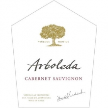 珍木莊園（阿波雷達(dá)）赤霞珠干紅葡萄酒 Arboleda Cabernet Sauvignon 750ml