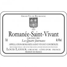 路易拉圖酒莊羅曼尼圣維旺特級(jí)園干紅葡萄酒 Louis Latour Romanee-Saint-Vivant Grand Cru Les Quatre Journaux 750ml