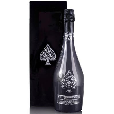 黑桃A香檳黑中白限量版 Armand de Brignac Ace of Spades Silver Blanc de Noirs 750ml