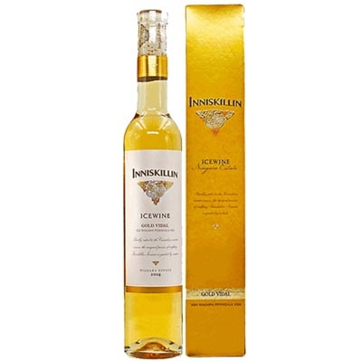 云嶺酒莊金標(biāo)橡木桶威代爾冰白葡萄酒 Inniskillin Gold Label Oak Aged Vidal Icewine 350ml