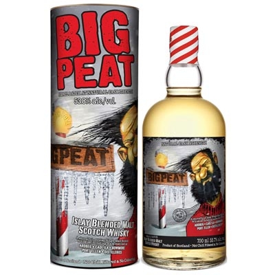 大鼻子2014年圣誕節(jié)限量版艾雷島混合麥芽蘇格蘭威士忌 Big Peat Small Batch Christmas Edition 2014 Cask Strength Blended Malt Scotch Whisky 700ml