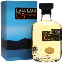 巴布萊爾2005年第一版單一麥芽蘇格蘭威士忌 Balblair Vintage 2005 1st Release Highland Single Malt Scotch Whisky 700ml